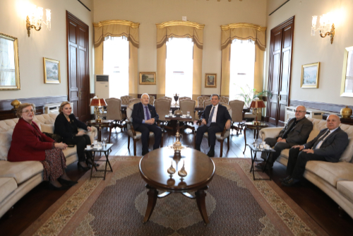 11. Cumhurbaşkanı Abdullah Gül, Kosova Eski Cumhurbaşkanı Fatmir Sejdiu’yu Kabul Etti